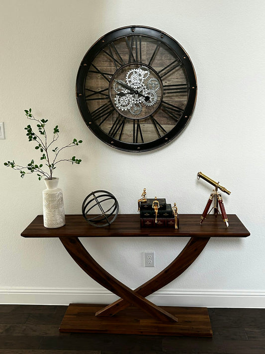 Vintage industrial wall clock