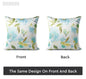 Floral Watercolor Cushion Cover- Double-Sided Design